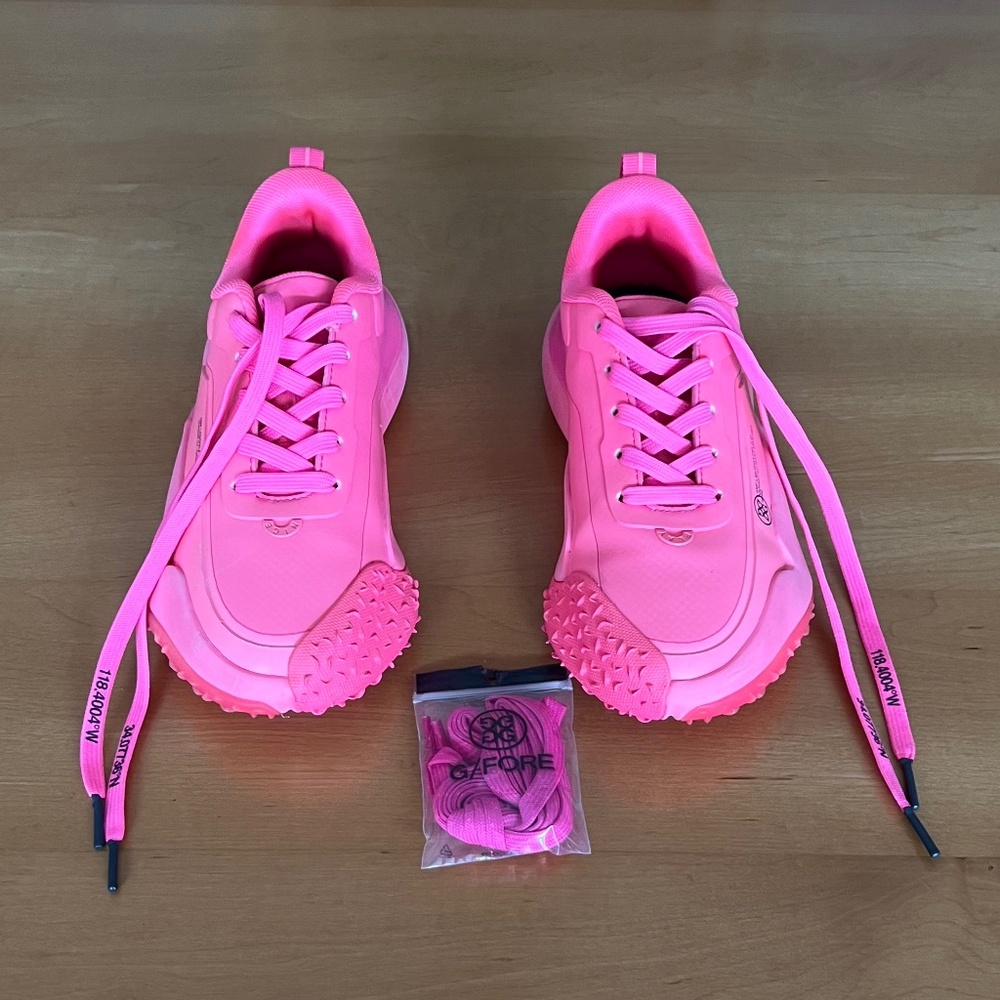 G/FORE - WOMEN'S LTD RELEASE GFore G/18 GOLF SHOE Knockout Pink - Picture 2 of 12